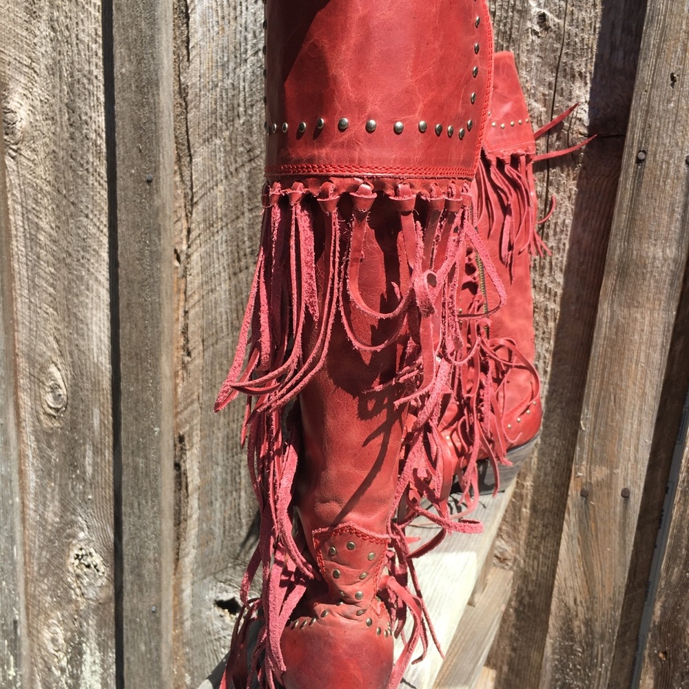 Red Liberty Black size 6.5 - Picture 3 of 5
